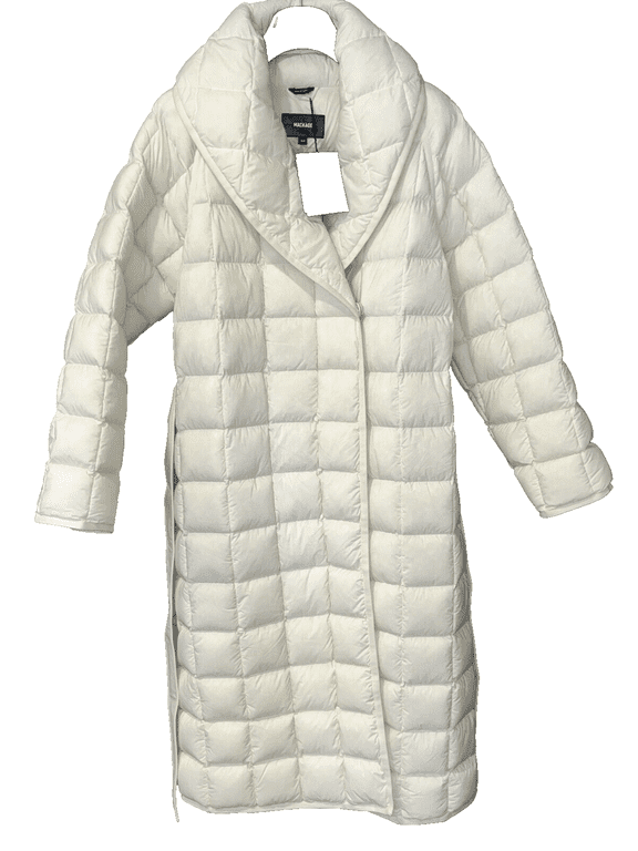 Duck Down Quilted Wrap Puffer Jacket Coat Medium M Rtl $950 New with Tag