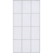 MACO 1" x 1-1/2" White Rectangular Multi-Purpose Labels, 500 per Box