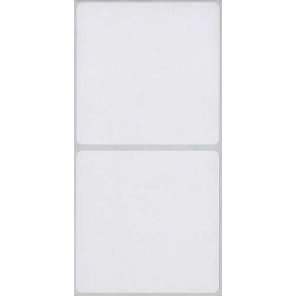 MACO 3" x 3" White Rectangular Multi-Purpose Labels, 80 per Box
