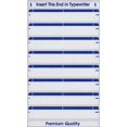 thumbnail image 1 of MACO Dark Blue File Folder Labels, 9/16" x 3-7/16", 248 per Box, 1 of 3