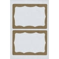 thumbnail image 1 of MACO Handwrite or Laser/Inkjet Gold Border Name Badges, 2-11/32" x 3-3/8", 100 per Box, 1 of 2