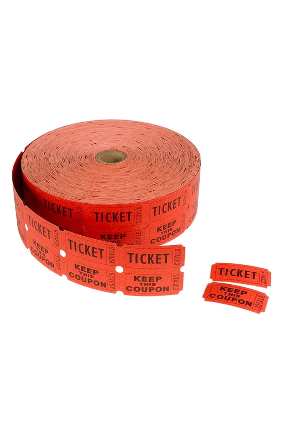 Double Coupon Roll Tickets