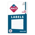 thumbnail image 1 of Maco White File Folder Labels, 9/16" x 3-7/16", 248 Count, 1 of 4
