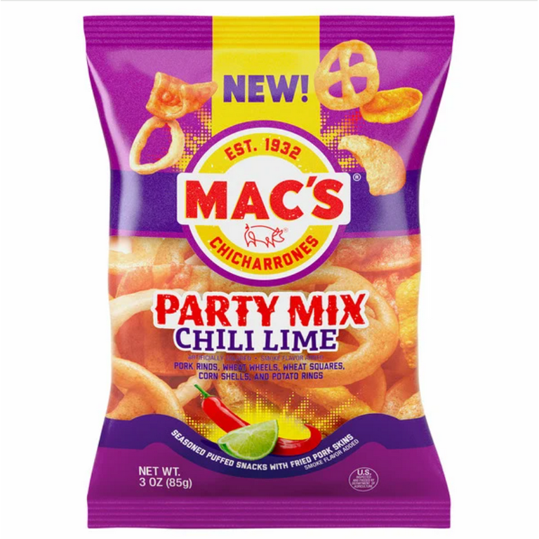 Mac's Chili Lime Party Mix, 4 oz Bag - Walmart.com