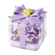 MACTANO Animal Mini Building Block Set Butterfly Flower Brick Kit Plastic Toy for Kid Adult Purple