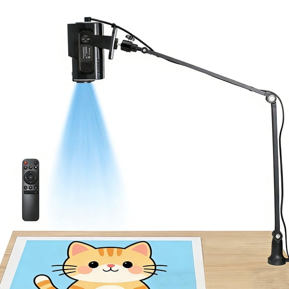MACTANO Art Projector for Tracing and Drawing, 1280 * 720 Smart Drawing Projector with Adjustable Stand for Canvas Wall Artwork
