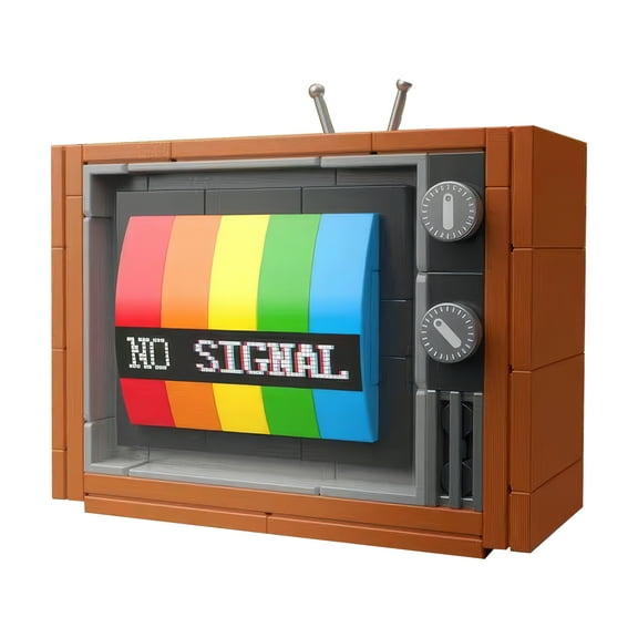 MACTANO Electrical Appliance Building Block Set Television Building Brick for Adult Kid 132PCS