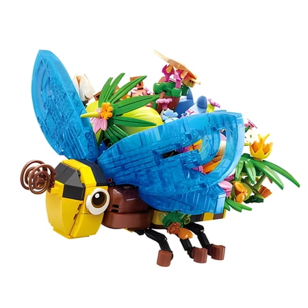 MACTANO Insect Building Block Set Bee Flower Building Brick for Adult Kid 627PCS