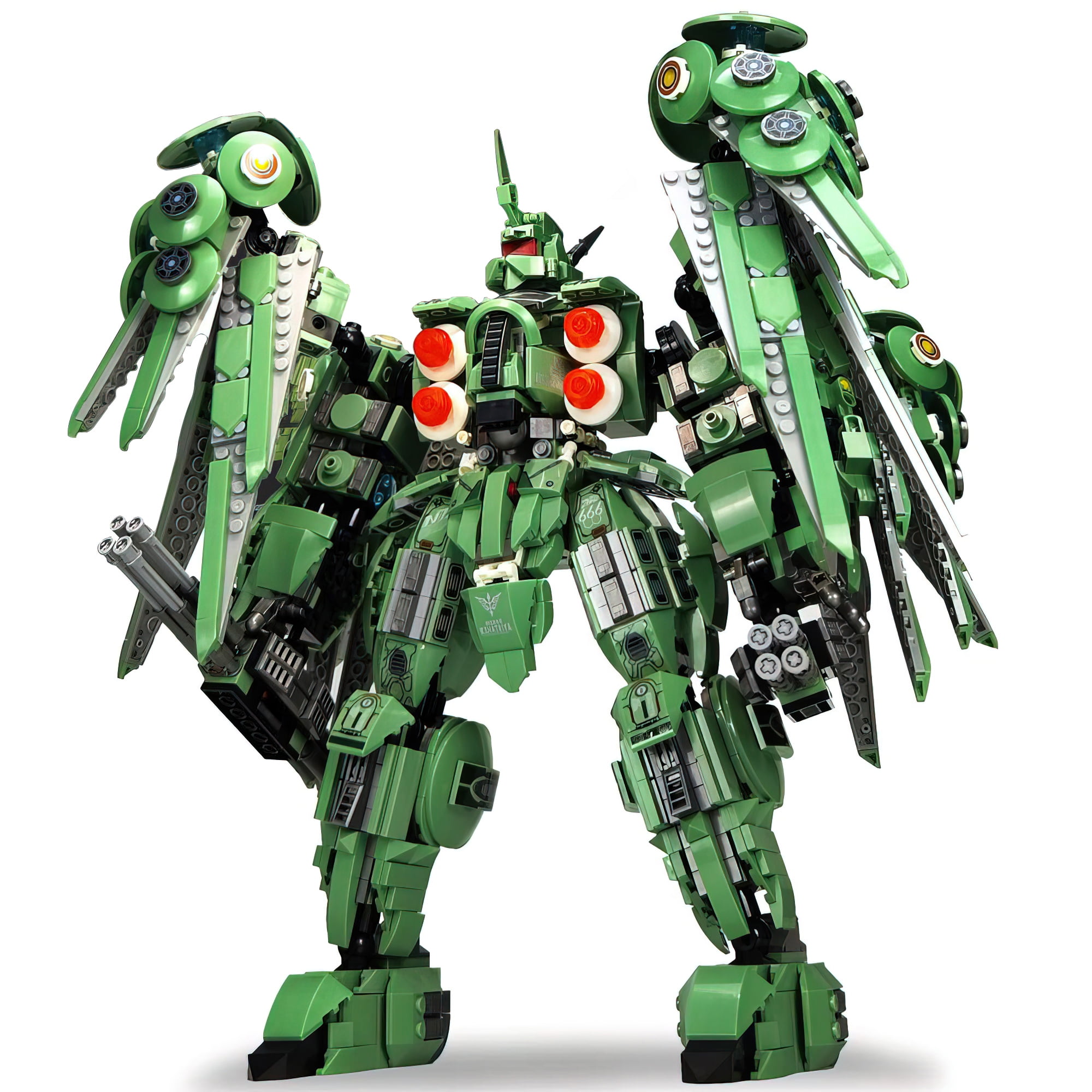 MACTANO Robot Building Block Set Mecha NF666 Bionicle Building Kit Toy