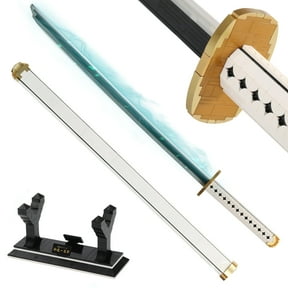 MACTANO Sword Building Block Set Anime One Piece Wado Ichimonji Yamato Samurai Sword Kit Gift White