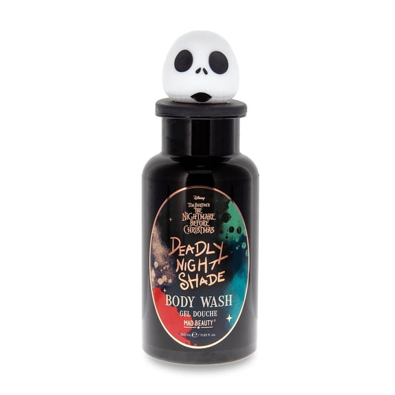 Mad Beauty Nightmare Before Christmas Mystic Deadly Night Shade Body Wash, Velvet Plum & Vanilla Scent, 11.83 fl oz