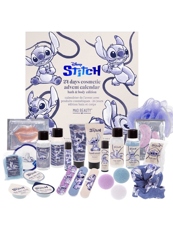 Disney Stitch Denim 24 Day Advent Calendar Gift