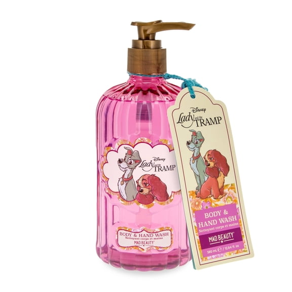 Mad Beauty Lady & The Tramp Hand & Body Wash, Wildflower Scent, 12.84 fl oz