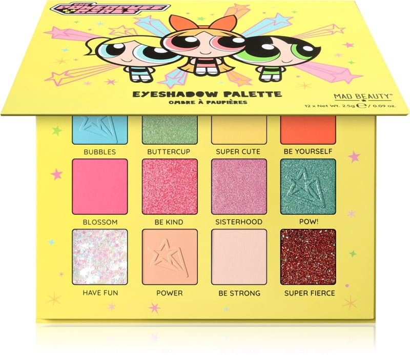 Mad Beauty Powerpuff Girls - Eyeshadow Palette, 1.5 oz