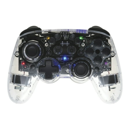 MAD CATZ C.A.T. 9 Bluetooth Wireless Game Controller, Clear, GSSWDOINCR002-0