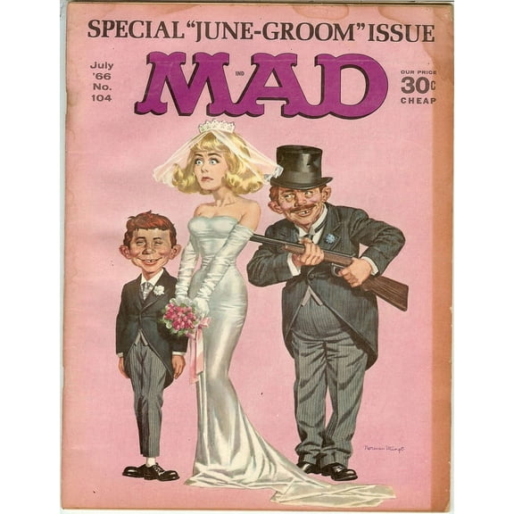 MAD Magazine #104 July 1966 (POOR Condition)