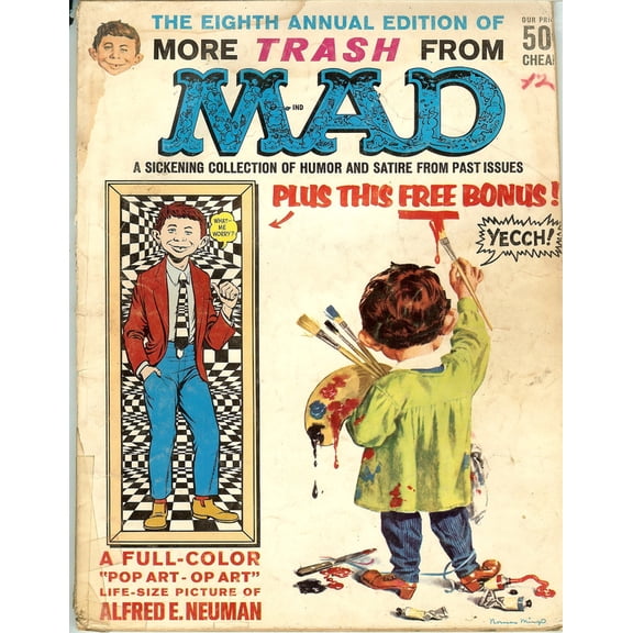 MAD Magazine #108 Jan 1867 (POOR Condition)