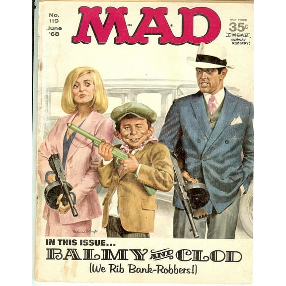 MAD Magazine #119 June 1968 (POOR Condition)
