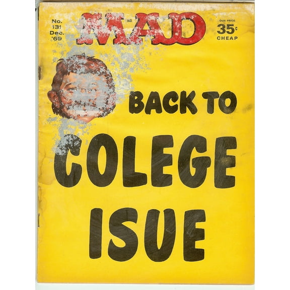MAD Magazine #131 Dec 1968 (POOR Condition)