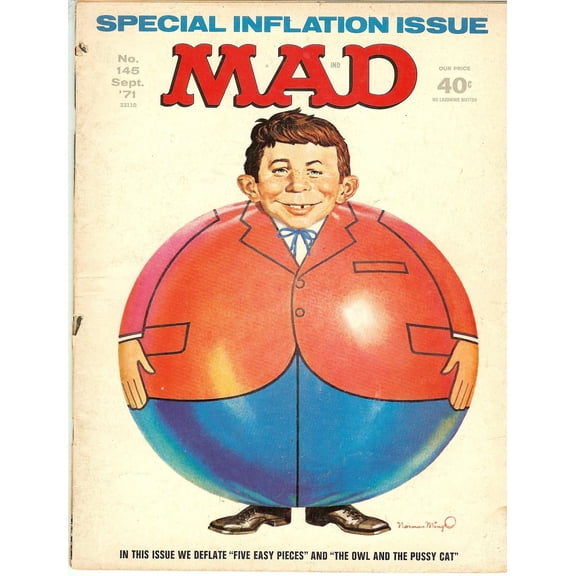 MAD Magazine #145 Sept 1971
