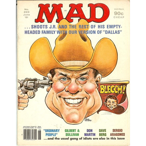 MAD Magazine #223 June 1981 DALLAS