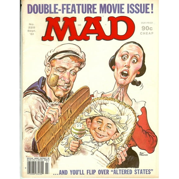 MAD Magazine #225 Sept 1981