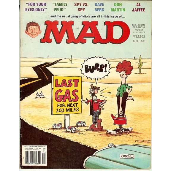 MAD Magazine #229 March 1982