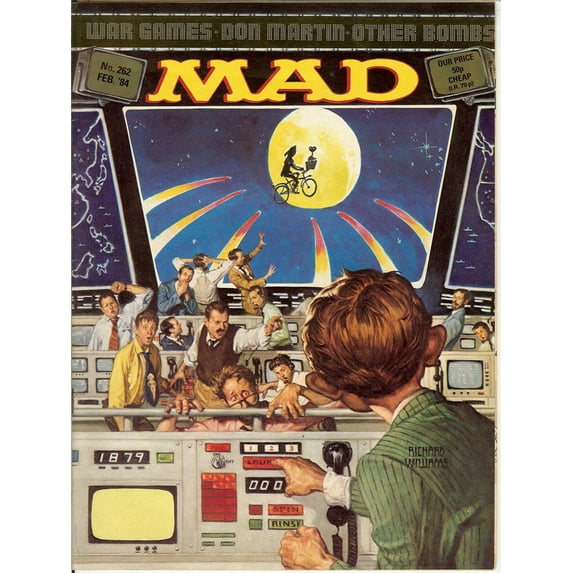Collectible MAD Magazine #262 FEB 1984