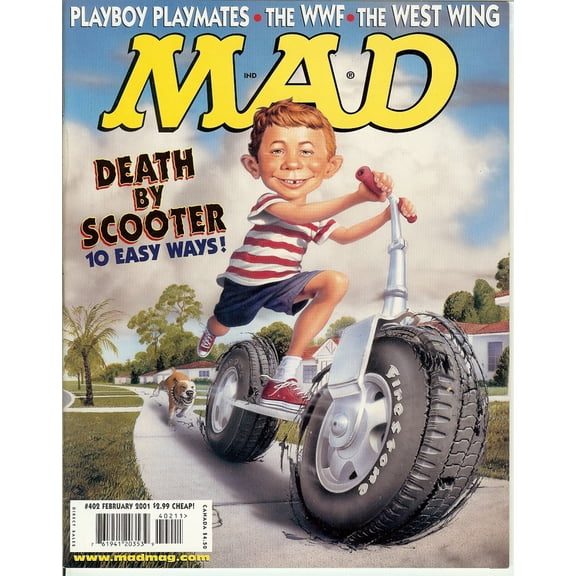 MAD Magazine #402 FEB 2001