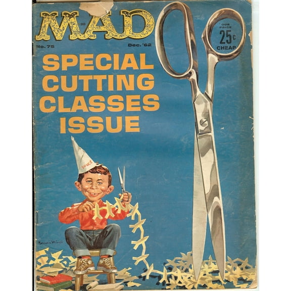 MAD Magazine #75 Dec 1962 (FAIR Condition)