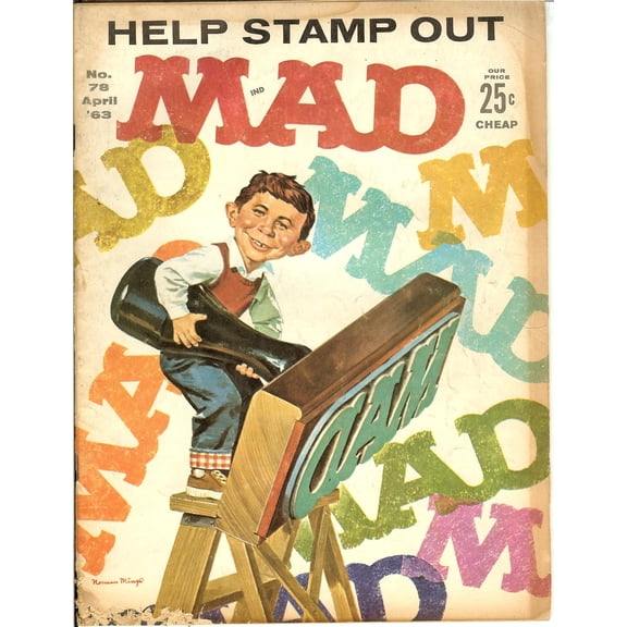 MAD Magazine #78 April 1963 (FAIR Condition)