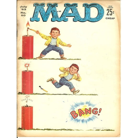 MAD Magazine #80 July 1963 (POOR Condition)