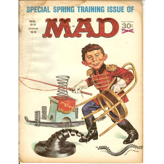 MAD Magazine #95 June 1965 (POOR Condition)