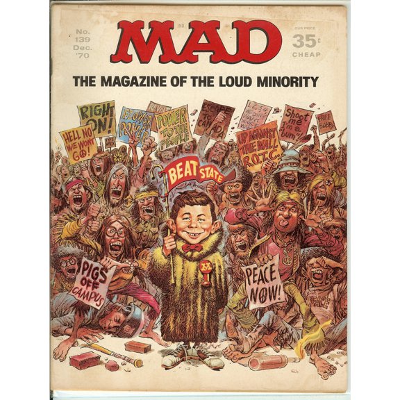 MAD Magazine Vintage Collectible #139 (Dec 1970)