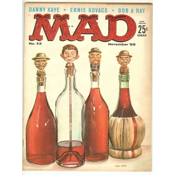 MAD Magazine Vintage Collectible #42 Nov 1958 VERY FINE (VF)