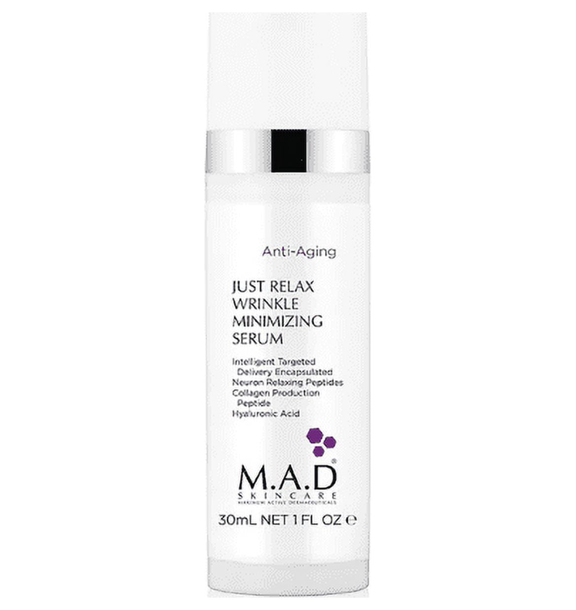 MAD Skincare Just Relax Wrinkle Minimizing Serum 1 fl oz