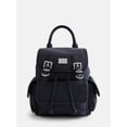 thumbnail image 1 of Madden NYC Women's Buckle Flap Backpack, Black, 1 of 5