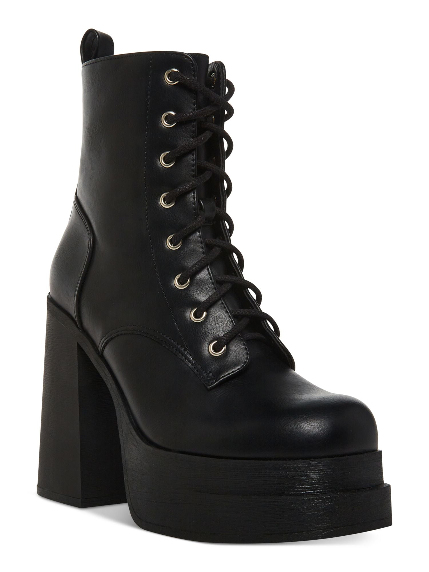 CHINESE LAUNDRY Womens Black Tie Velvet Fabric Comfort Bree Round Toe Block Heel Zip-Up Dress Heeled Boots main image 0