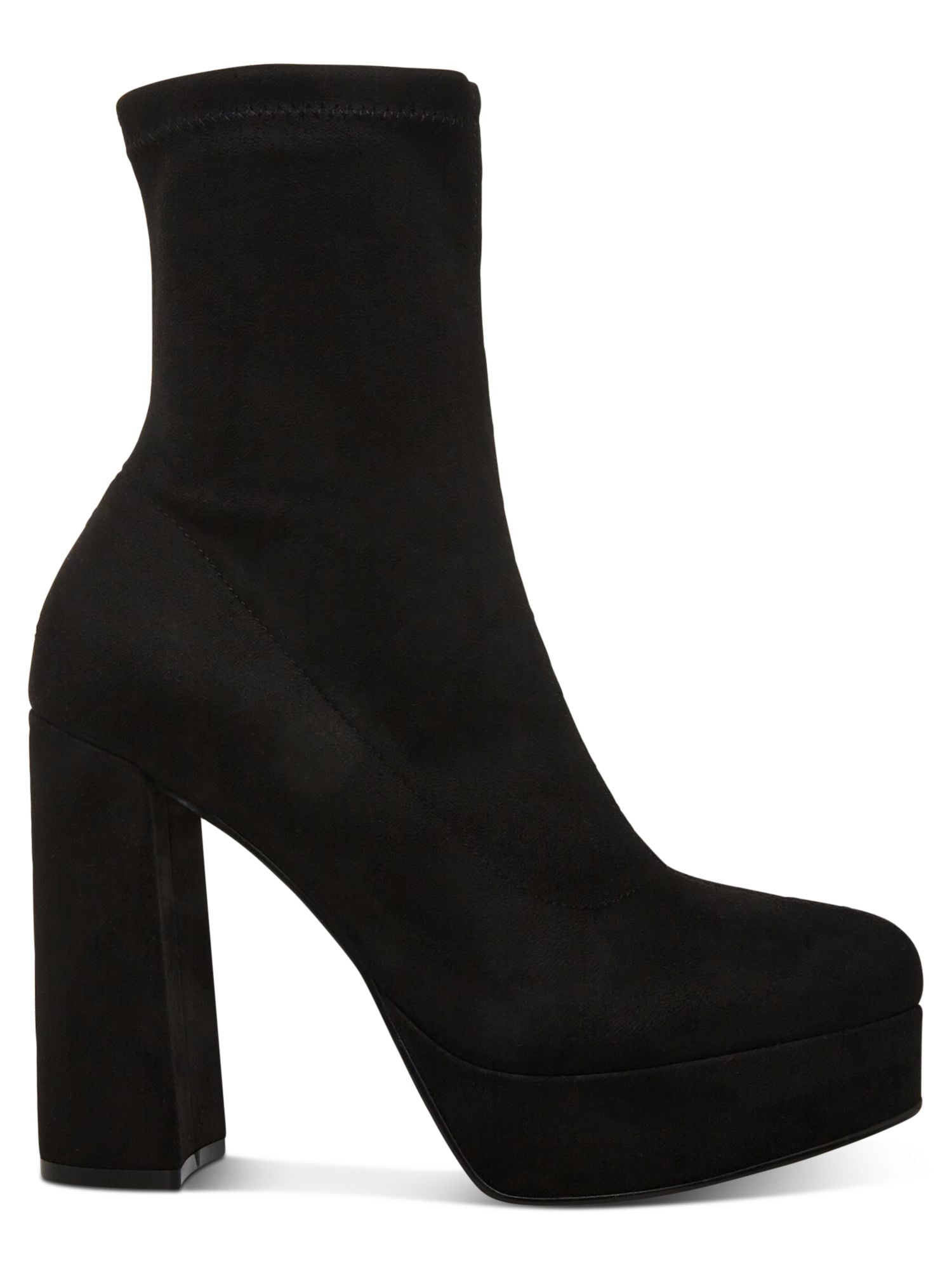 LIFE STRIDE Womens Beige Comfort Foxy Round Toe Block Heel Zip-Up Booties M main image 1