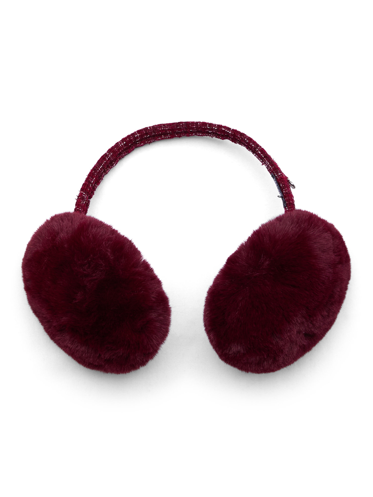 Madden NYC Women's Winter Earmuff, Burgundy