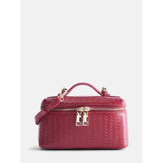 Madden NYC Women's Vanity Case, Burgundy