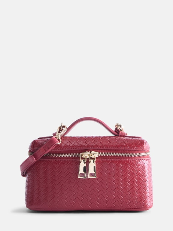 Women's Vanity Case, Burgundy