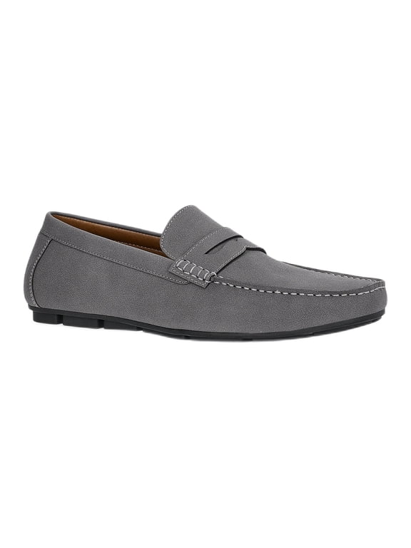 Men's Faux Suede Driving Loafers