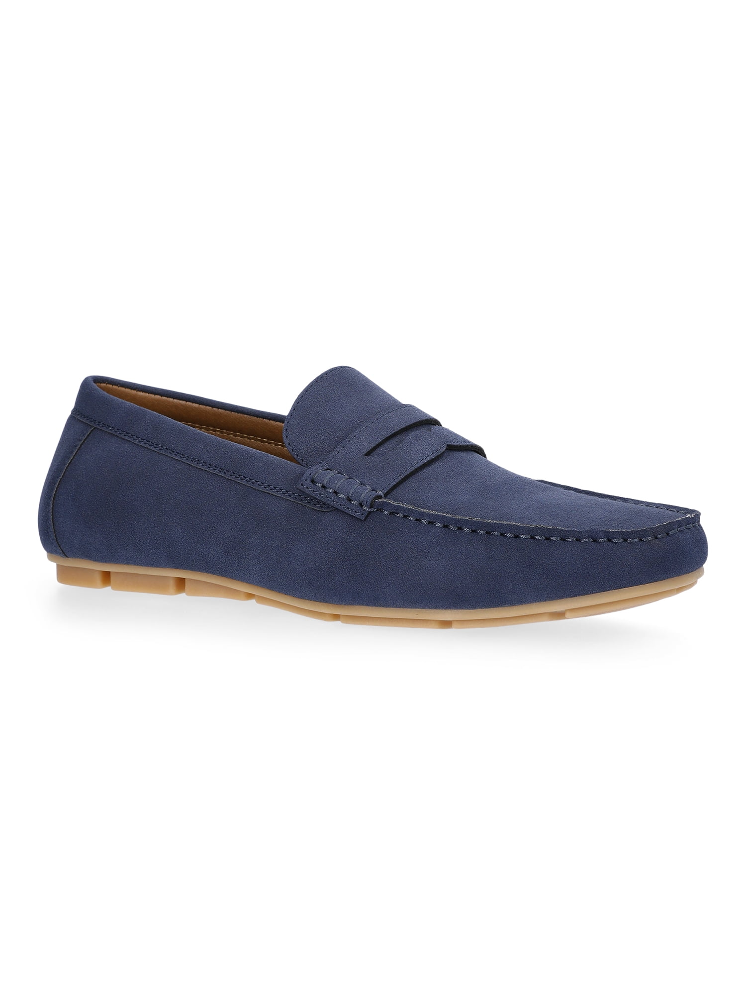 Madden NYC Men's Faux Suede Driving Loafers