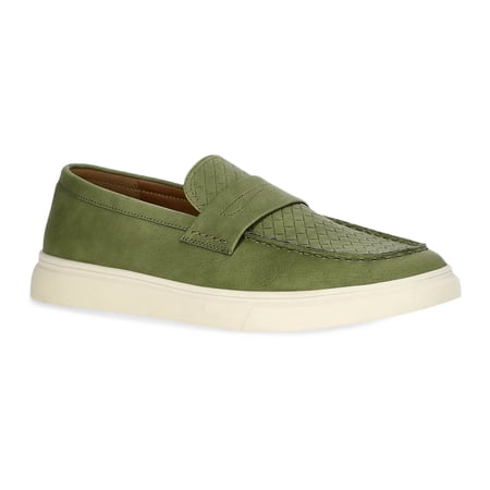 Madden NYC Men's Woven Driving Loafers