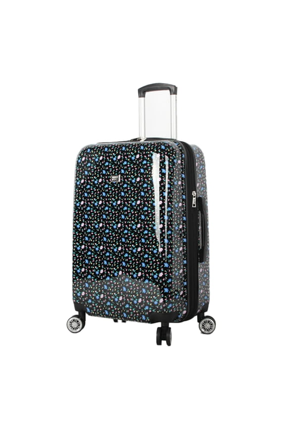 , Main Character Hard Side 24" Expandable Checked Luggage, Floral Print