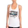 thumbnail image 1 of MADE IN AMERICA Graphic Racerback Tank Top, 1 of 2
