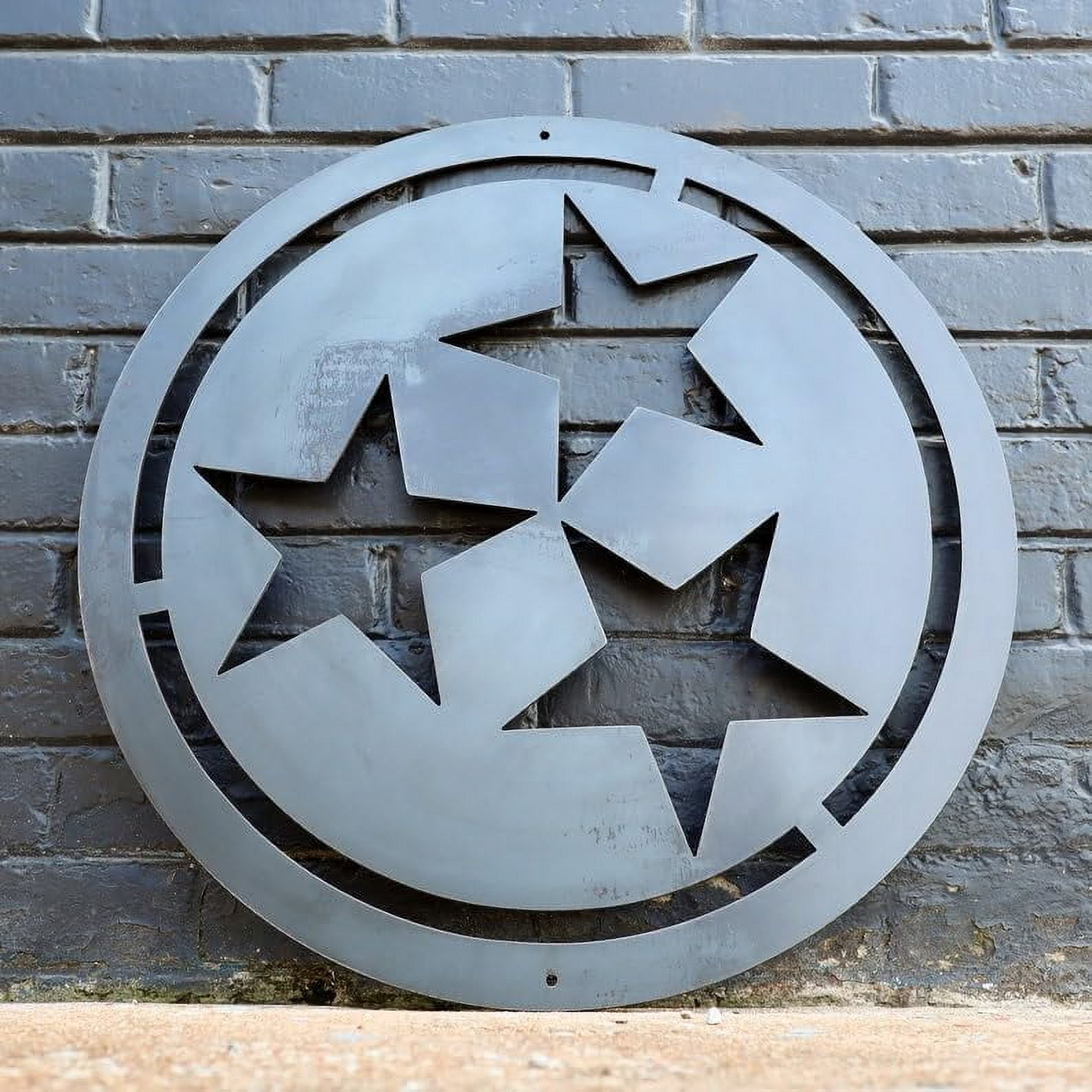 MADE IN TENNESSEE - Tennessee Tristar - Wall Decor - Garden Decor ...