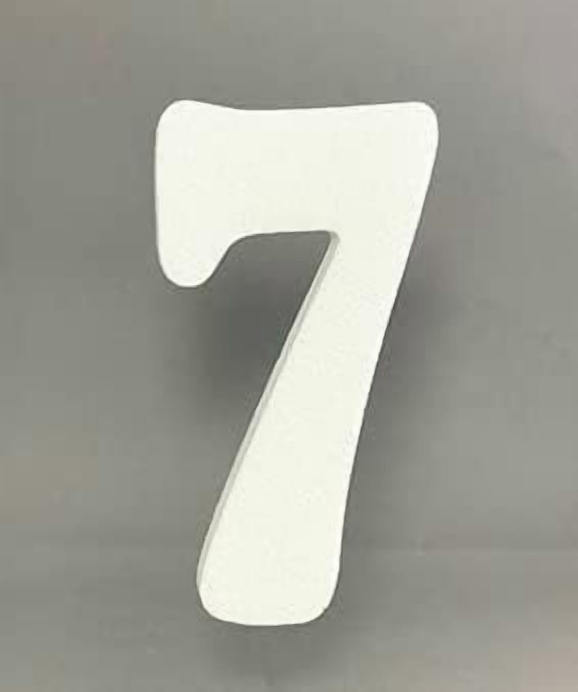 MADE IN USA 5" Foam Letters Alphabet Numbers, 12-Piece