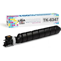 MADE IN USA TONER Compatible Replacement for Kyocera Copystar TK-6347K, Taskalfa 4004i, 5004i, 6004i, 7004i Black, 1 Cartridge
